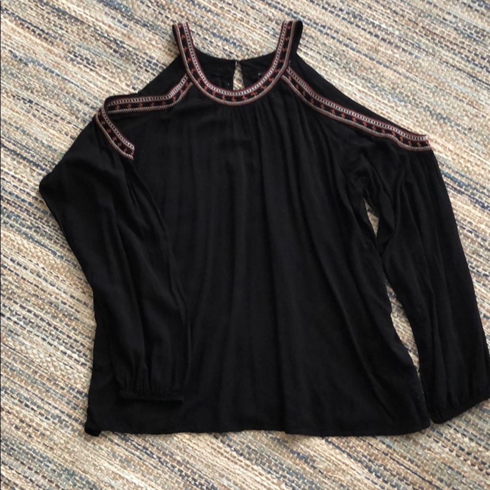 EXPRESS Cold Shoulder Blouse